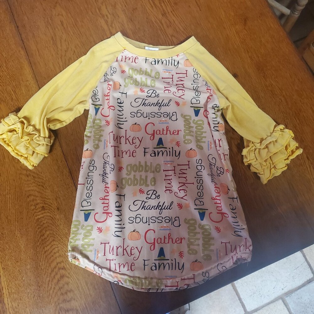 Adorable Thanksgiving tunic